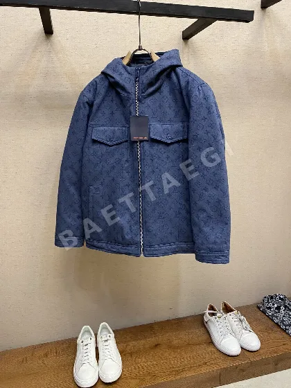 루이비통 데님 다운 재킷 남성 자켓 187869