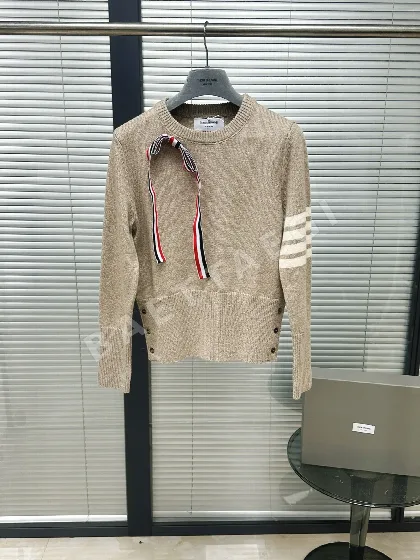 톰브라운 여성 울 크루넥 니트 풀오버 143041