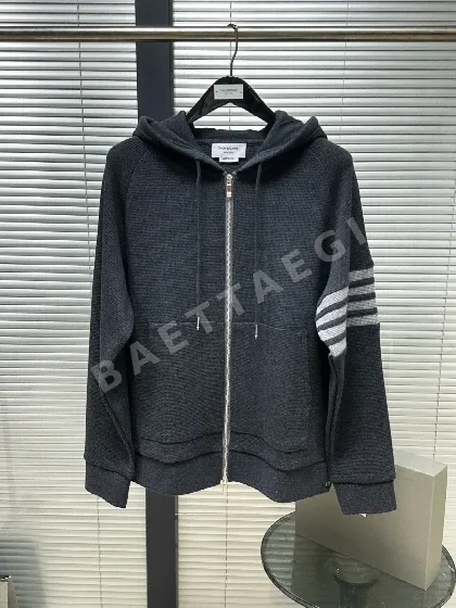 톰브라운 코튼 와플 후드 재킷 126239