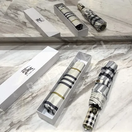 버버리 3단 접이식 전자동 우산 85461