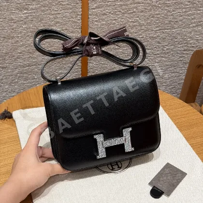 에르메스 콘스탄스 박스 가죽 미니 백 171290