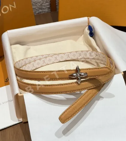 루이비통 미니플라워그램 리버시블 벨트 181041