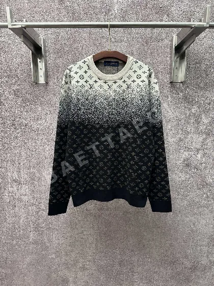 루이비통 로고 모노그램 오버핏 워싱 남성 맨투맨 레플리카 46297 Louis Vuitton