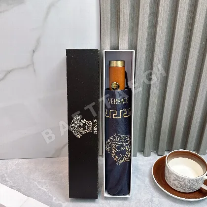 베르사체 3단 접이식 자동 우산 85667