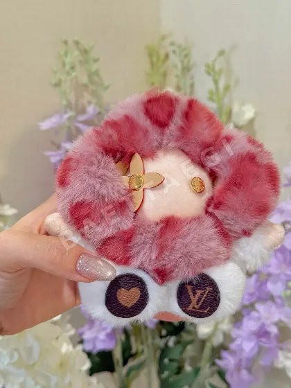 루이비통 비비엔느 해바라기 봉제 인형 키링 208259