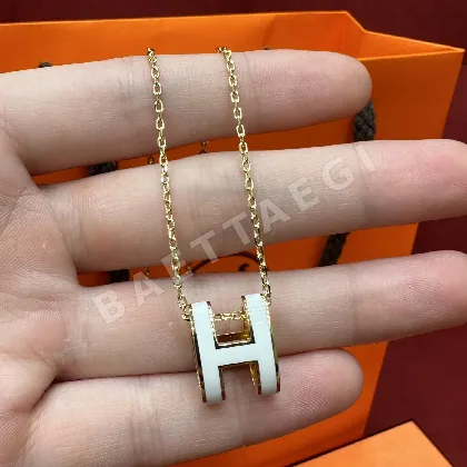 에르메스 라지 팝 H 목걸이 178395