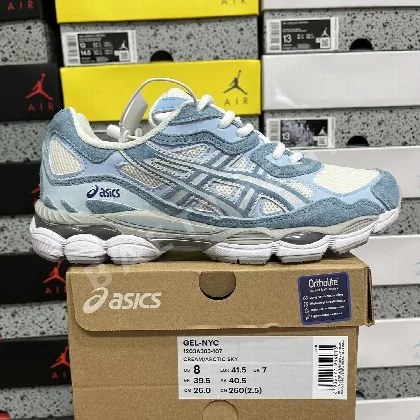 아식스 [M] 젤 NYC 1203A383-107 200484 Asics Gel-NYC Cream Arctic Sky
