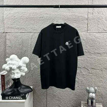 몽클레르 클래식 자수 반팔 티셔츠 48693