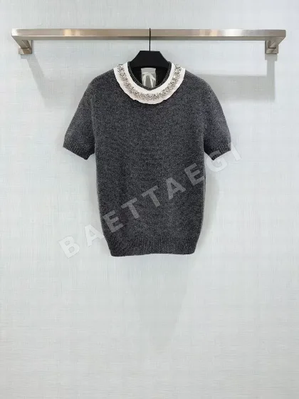 프라다 반팔 니트