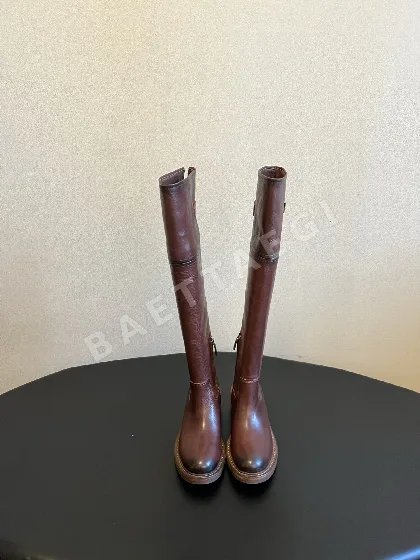 미우미우 부츠 메탈 버클 207444