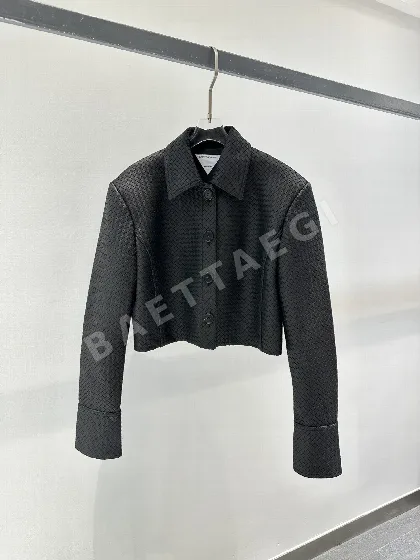 보테가베네타 꼬임 가죽 여성 자켓 194777