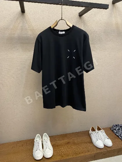 마르지엘라 코튼 오버핏 반팔 니트 36424
