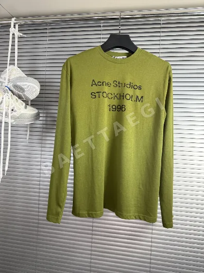 아크네스튜디오 남성 데미지 긴팔 티셔츠 85849