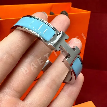 에르메스 클릭H 네로 에나멜 팔찌 186950