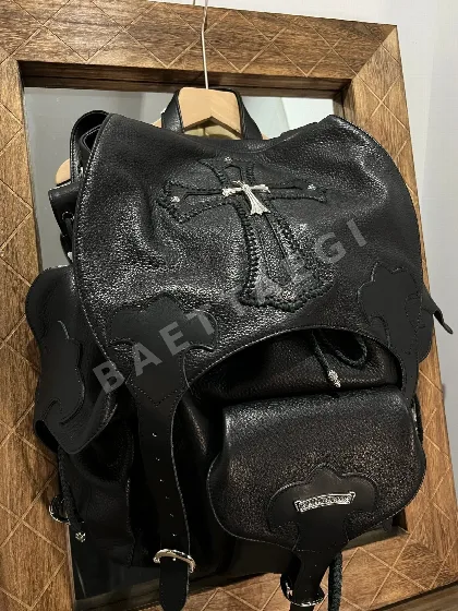 크롬하츠 925 크로스 플라워 실버 백팩 162875