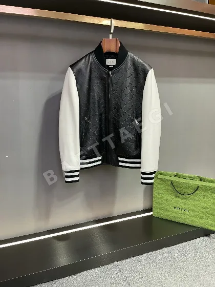 구찌 엠보스드 시프스킨 베이스볼 자켓 181271