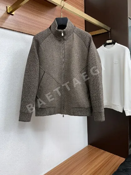 브루넬로쿠치넬리 울 니트 다운 자켓 207576