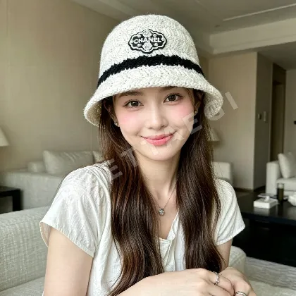 샤넬 버킷 햇 모자 185736