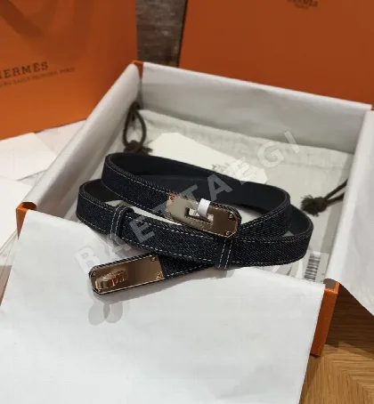 에르메스 H 캠버스 켈리 버클 벨트 179429
