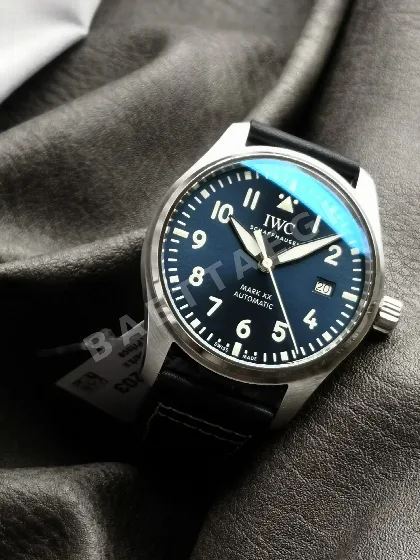 IWC 마크 XX 파일럿 시계 블랙 다이얼 사파이어 글라스 42477