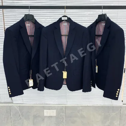 톰브라운 네이비 슬림핏 남성 자켓 159520