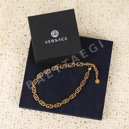 베르사체 메두사 로고 황동 목걸이 63382