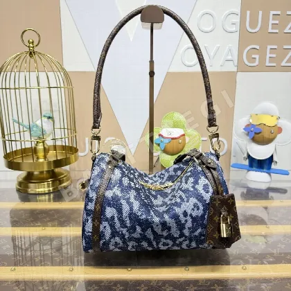 루이비통 데님 익스프레스 스몰 핸드백 192273