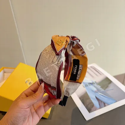 펜디 리본 레터 헤드밴드 185005