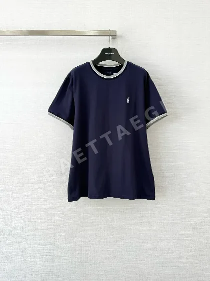 폴로 포니 자수 크루넥 반팔 티셔츠 115184
