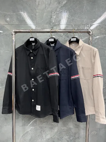 톰브라운 나일론 긴팔 셔츠 자켓 40581