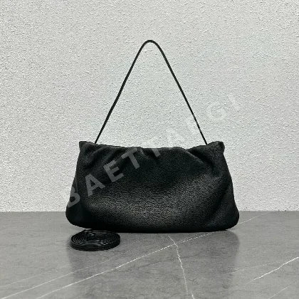더로우 보우르즈 XL 클라우드 소가죽 숄더백 TR-065