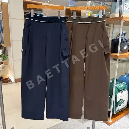 말본 여성 스트레이트 레그 루즈 팬츠 153175