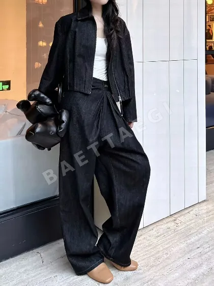 로에베 여성 데님 바지 193174