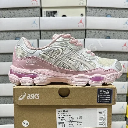아식스 [WZ] 젤 NYC 1203A571-100 200392 Asics Gel-NYC Kicki Yang Zhang Pink Cream