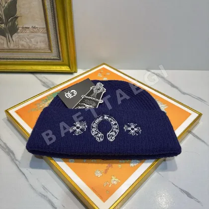 크롬하츠 크로스 니트 모자 186911