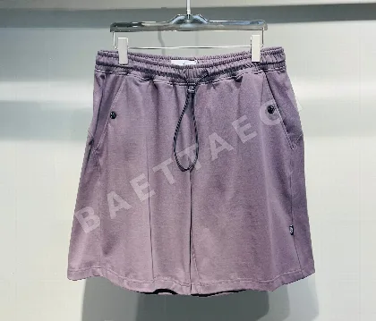 스톤아일랜드 컴퍼스 패치 프린트 고무 허리 반바지 50888