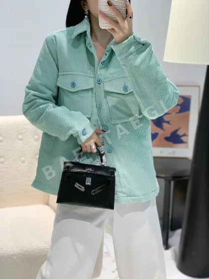 샤넬 코듀로이 여성 자켓 50269