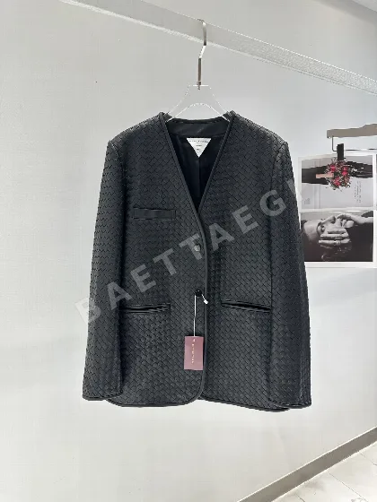 보테가베네타 여성 가죽 자켓 206395