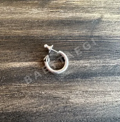 플레인 후프 크로스 귀걸이 163265