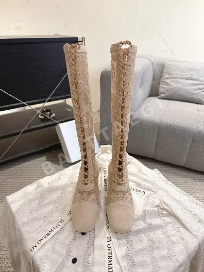디올 자 자수 메시 부츠 8851