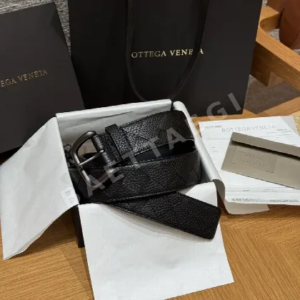 보테가베네타 인트레차토 소가죽 벨트 176975
