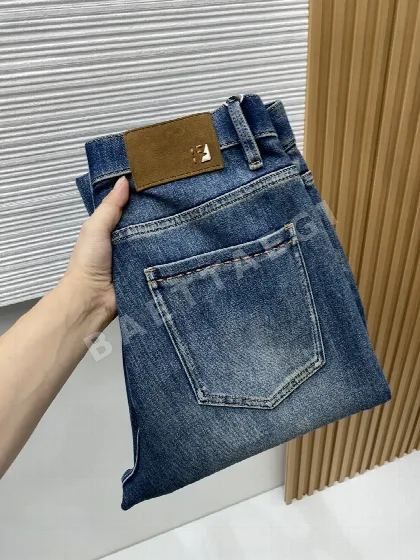 펜디 올드 패션드 스트레이트 레그 남성 바지 205238