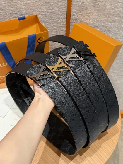 루이비통 이니셜 모노그램 미드나이트 40mm 리버시블 벨트 181001