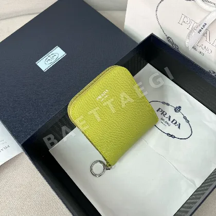 프라다 사피아노 크로스 그레인 참장식 지갑 207865