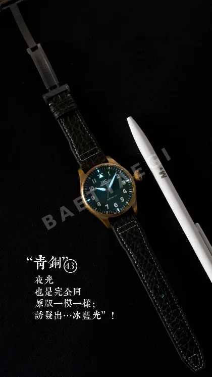 IWC 파일럿 브론즈 케이스 시계 42492