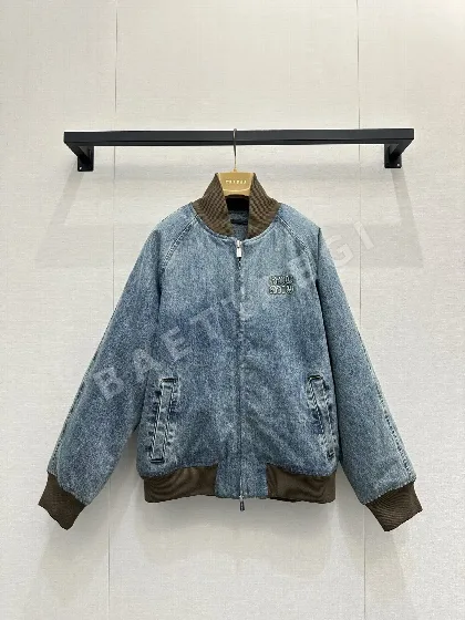 미우미우 라이트 블루 데님 자켓 204699