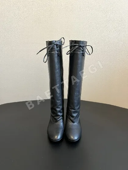 팔로마 울 패치워크 레이스업 로우힐 부츠 134519