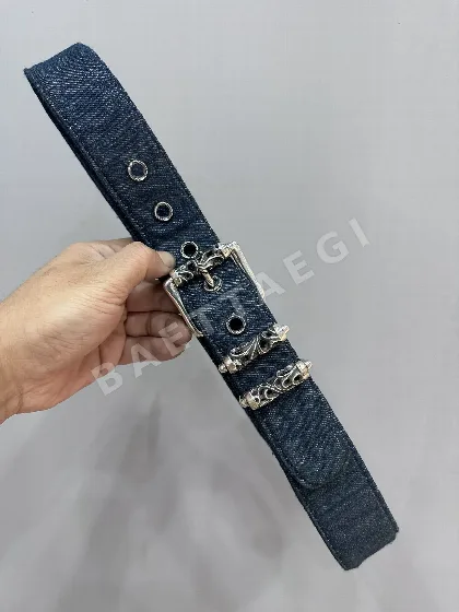 스털링실버 가죽 벨트 세트 162937