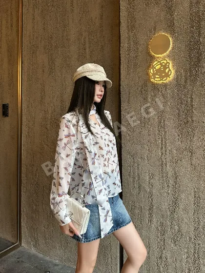 구찌 여성 빈티지 스타일 셔츠 91837