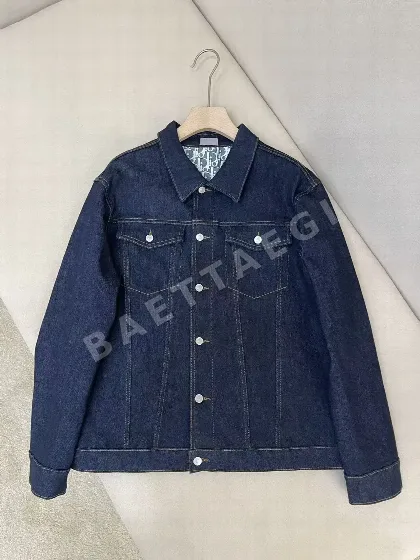 디올 데님 남성 자켓